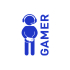 Gamer sticker