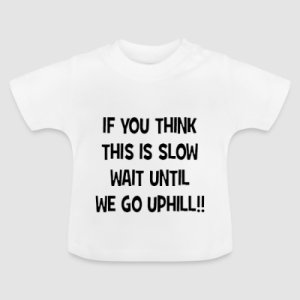 Mini Shirt met hangertje en zuignap - If you think this is slow