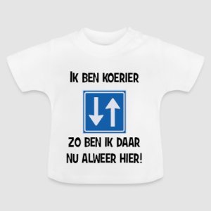 Mini shirt -  Ik ben koerier