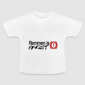 mini shirt - Remmen is angst