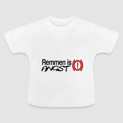 mini shirt - Remmen is angst