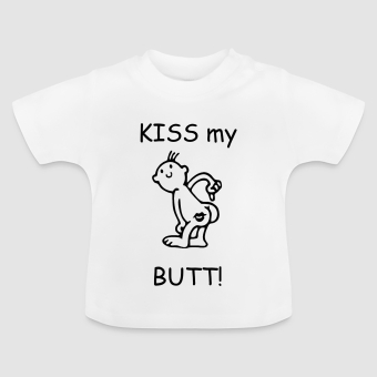 Mini shirt -  Kiss my butt