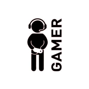 Gamer sticker