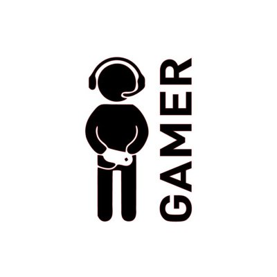 Gamer sticker Gamer sticker