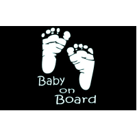 Baby on board Voetstapjes