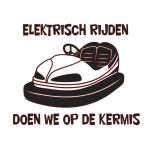 Sticker - Elektrisch rijden doen we op de kermis