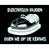 Sticker - Elektrisch rijden doen we op de kermis