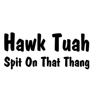 Sticker ,,Hawk Tuah,,